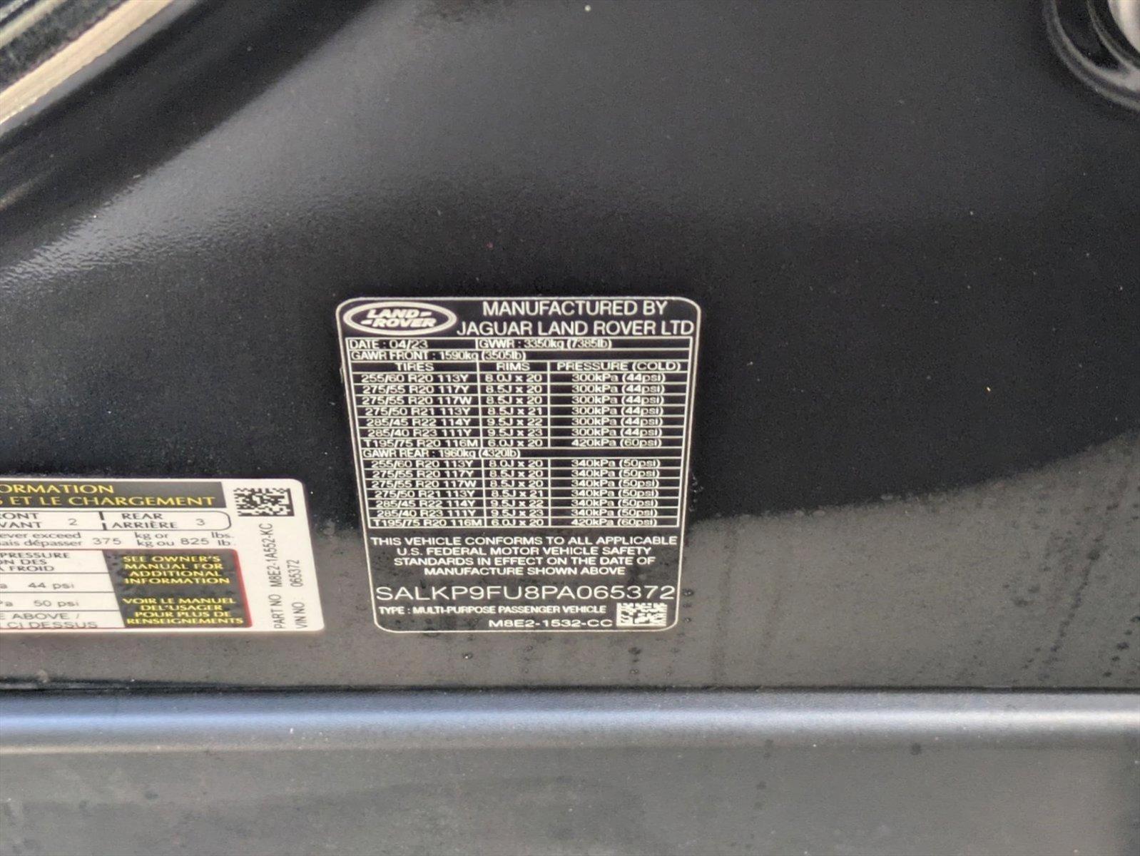 2023 Land Rover Range Rover Vehicle Photo in Coconut Creek, FL 33073
