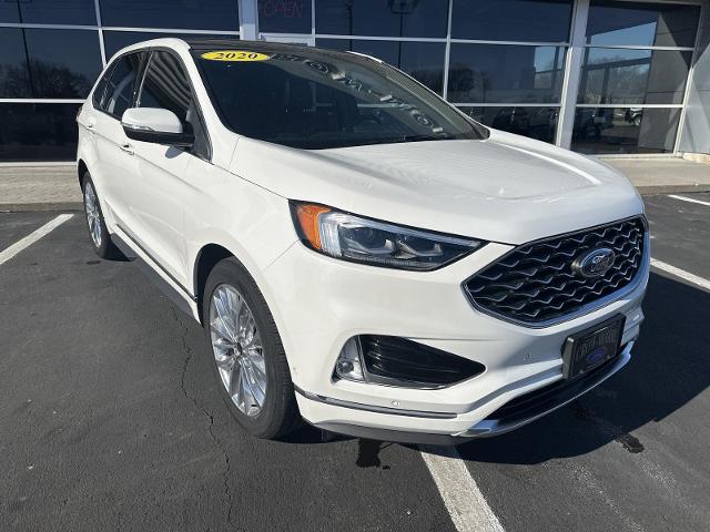 Used 2020 Ford Edge Titanium with VIN 2FMPK3K92LBB57999 for sale in Kansas City