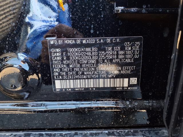 2025 Honda HR-V Vehicle Photo in Oshkosh, WI 54904