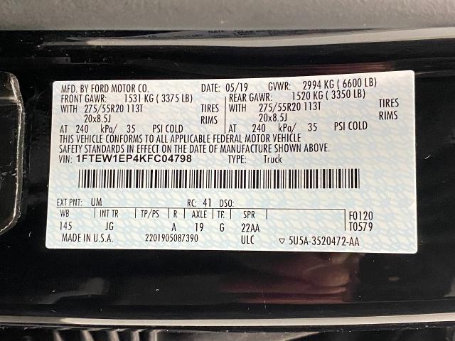 2019 Ford F-150 Vehicle Photo in Appleton, WI 54913
