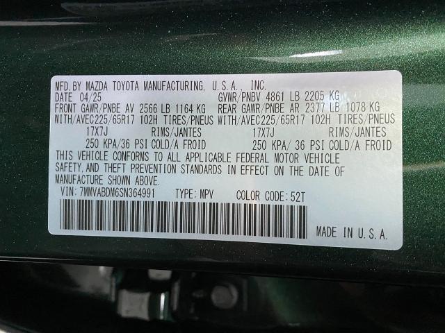 2025 Mazda CX-50 Vehicle Photo in Appleton, WI 54913