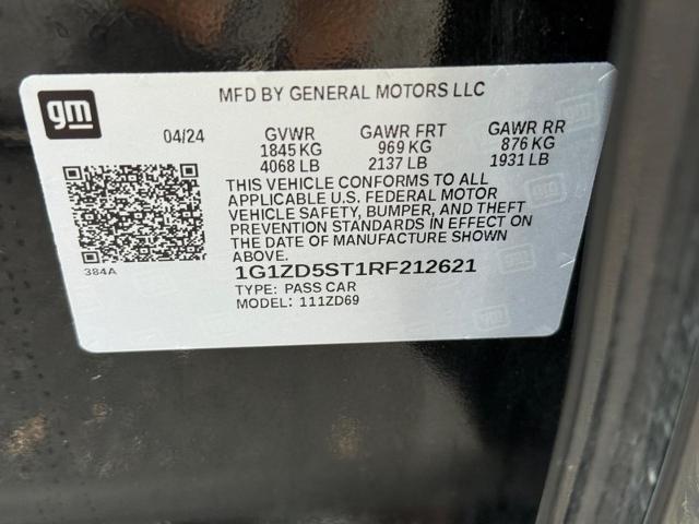 2024 Chevrolet Malibu Vehicle Photo in MADISON, WI 53713-3220