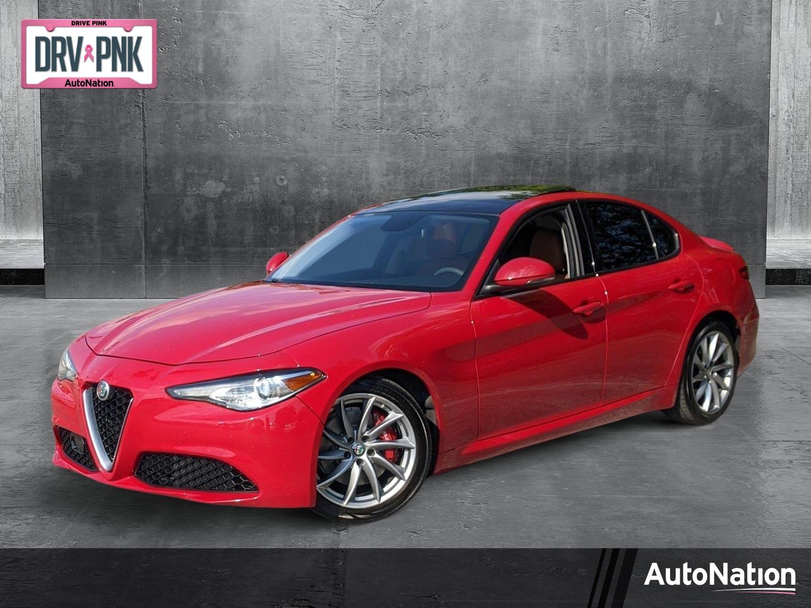 2018 Alfa Romeo Giulia Vehicle Photo in PEMBROKE PINES, FL 33024-6534