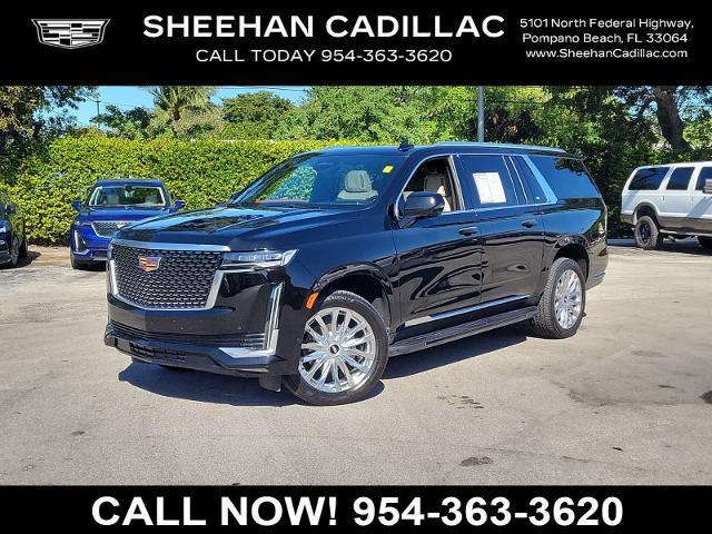 2023 Cadillac Escalade ESV Vehicle Photo in POMPANO BEACH, FL 33064-7091