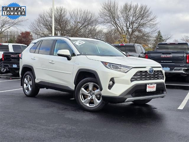 Used 2020 Toyota RAV4 Limited with VIN 2T3DWRFVXLW051495 for sale in Naperville, IL