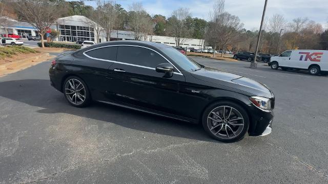 Used 2021 Mercedes-Benz C-Class Coupe AMG C43 with VIN W1KWJ6EBXMG097165 for sale in Alpharetta, GA