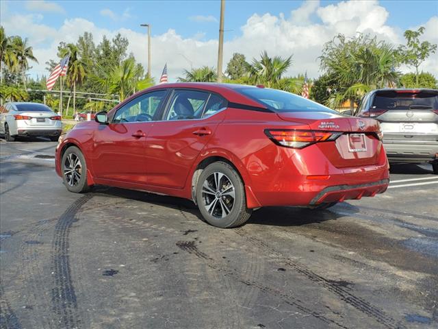 Certified 2022 Nissan Sentra SV with VIN 3N1AB8CV8NY208132 for sale in Doral, FL