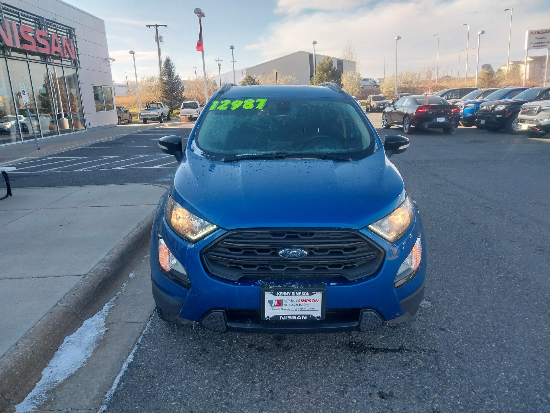 Used 2019 Ford Ecosport SES with VIN MAJ6S3JLXKC309335 for sale in Helena, MT