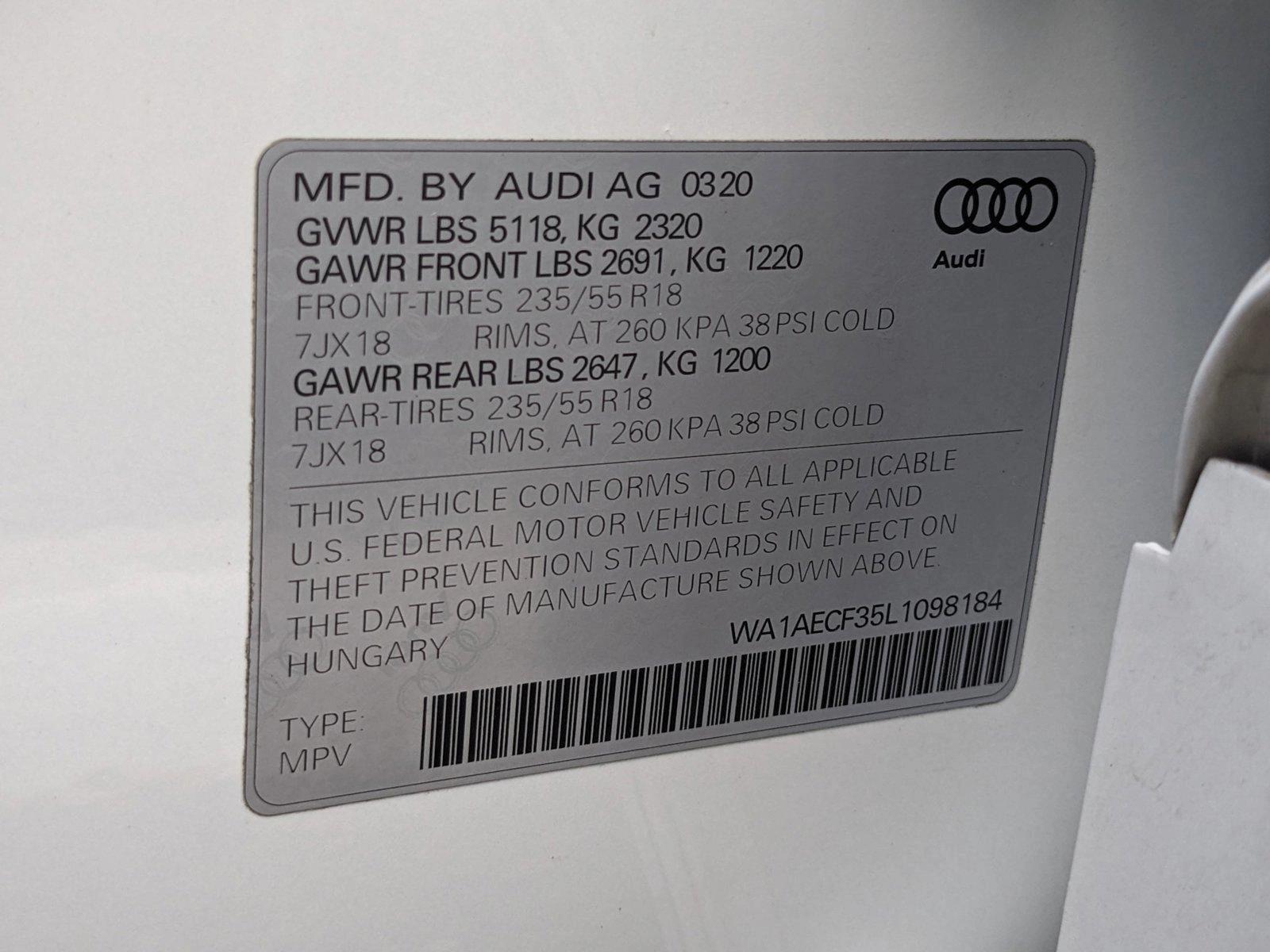 2020 Audi Q3 Vehicle Photo in Tampa, FL 33614