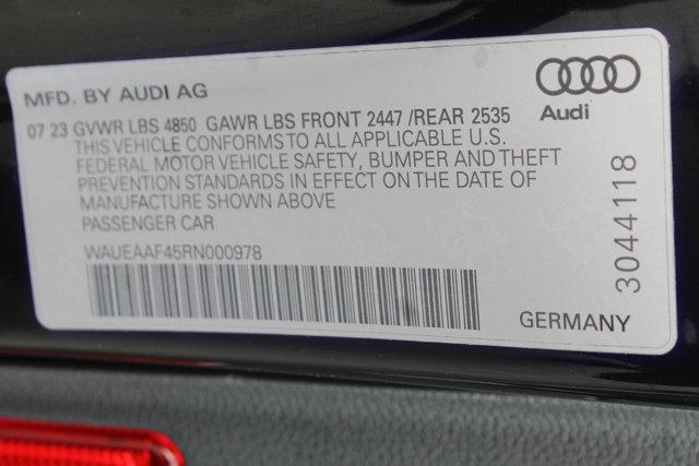 2024 Audi A4 Sedan Vehicle Photo in HOUSTON, TX 77090