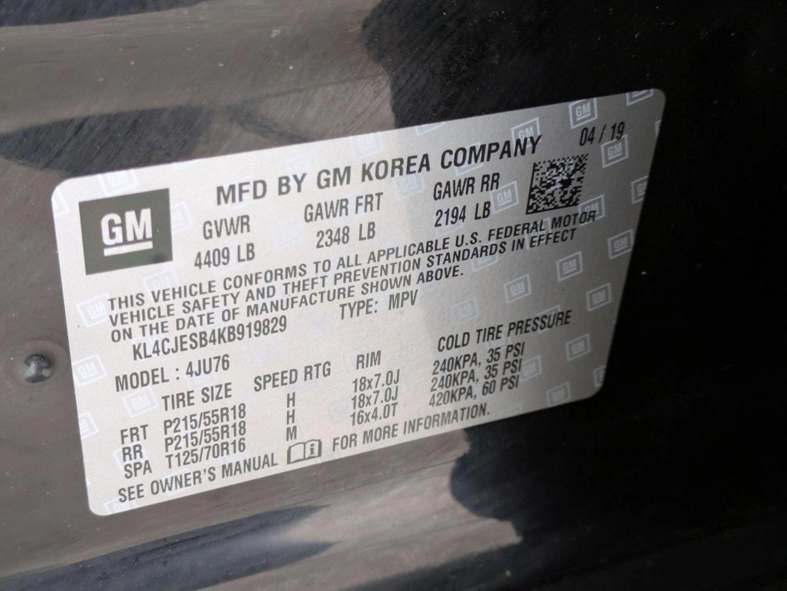 2019 Buick Encore Vehicle Photo in GOLDEN, CO 80401-3850