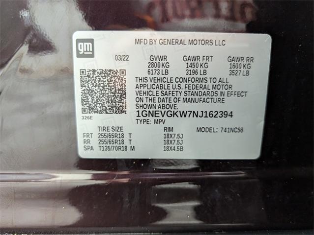 2022 Chevrolet Traverse Vehicle Photo in ENGLEWOOD, CO 80113-6708