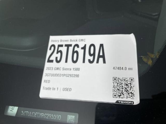 2023 GMC Sierra 1500 Vehicle Photo in GILBERT, AZ 85297-0402