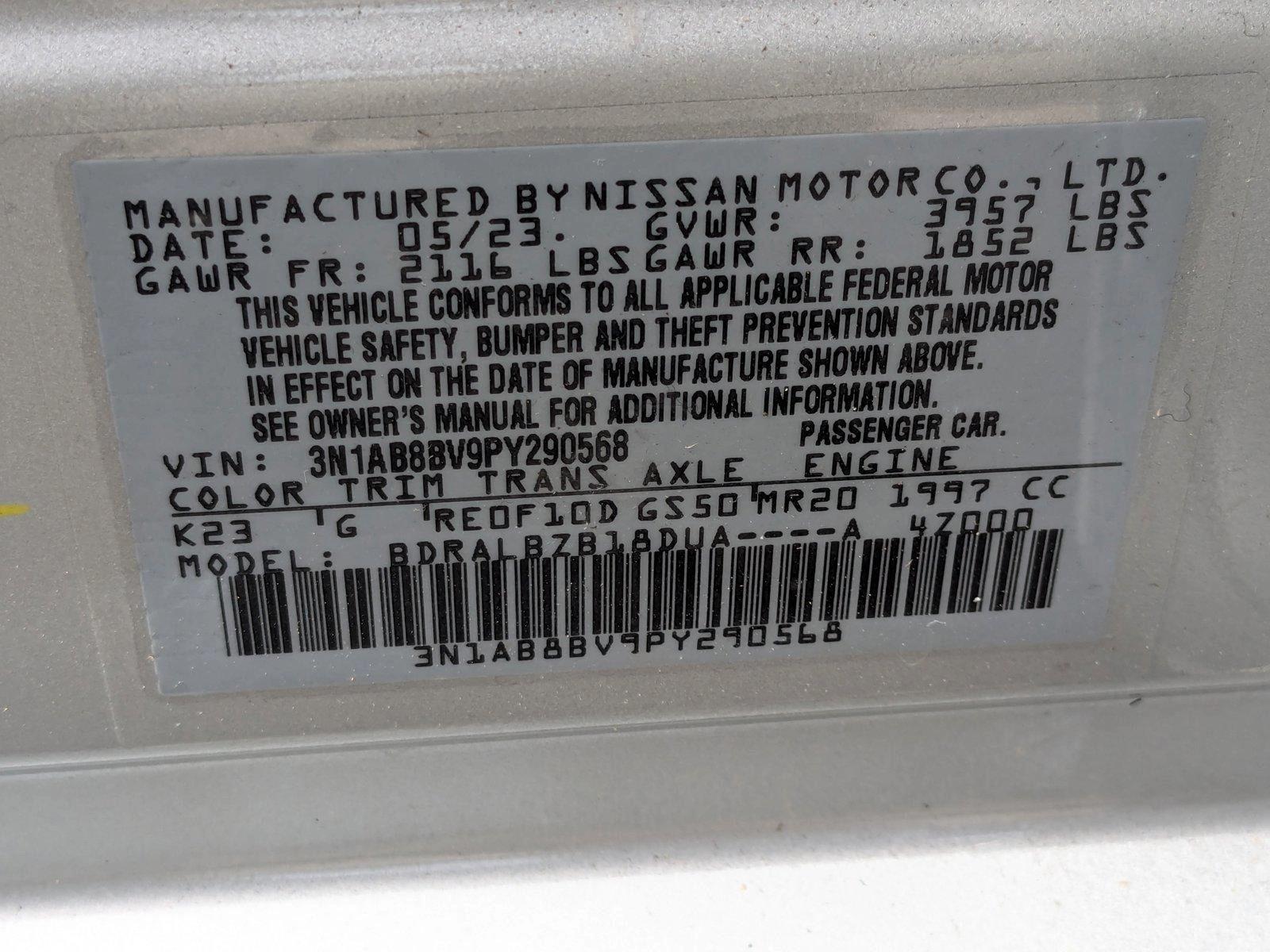 2023 Nissan Sentra Vehicle Photo in Miami, FL 33135