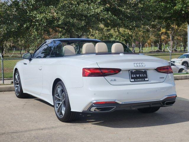 2024 Audi A5 Cabriolet Vehicle Photo in HOUSTON, TX 77090