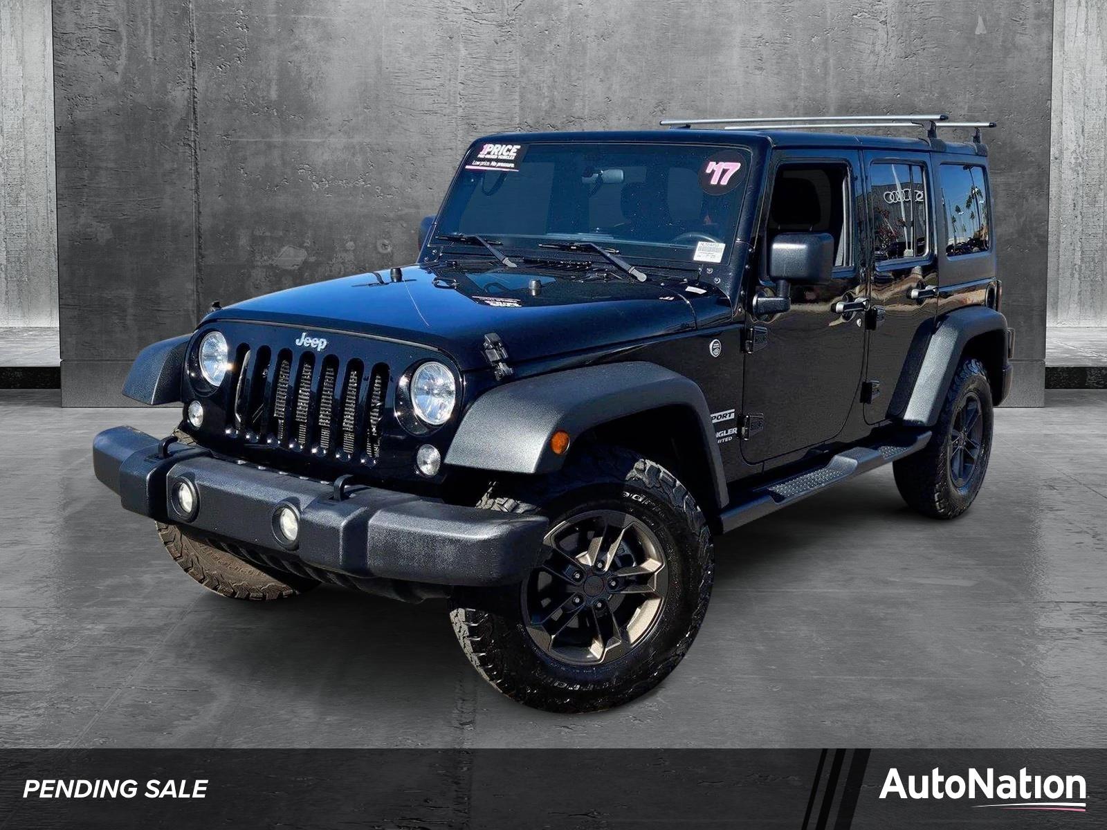 2017 Jeep Wrangler Unlimited Vehicle Photo in PEORIA, AZ 85382-3715