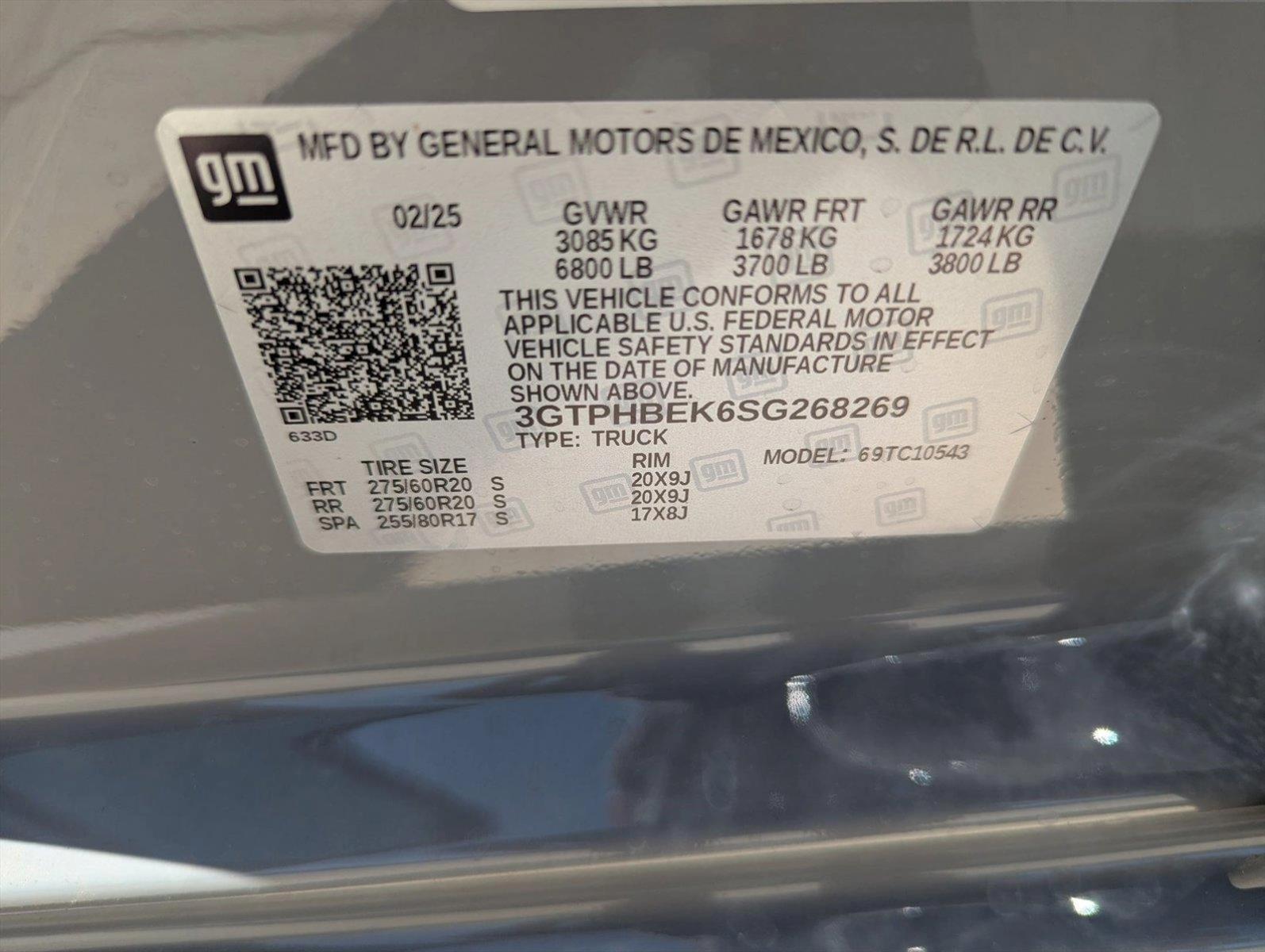 2025 GMC Sierra 1500 Vehicle Photo in CORPUS CHRISTI, TX 78412-4902