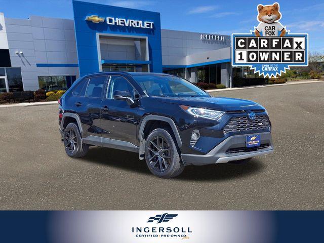 2021 Toyota RAV4 Hybrid Vehicle Photo in DANBURY, CT 06810-5034