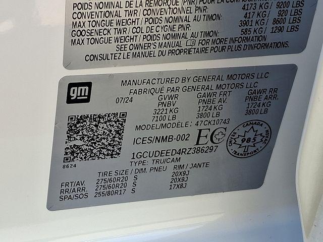 2024 Chevrolet Silverado 1500 Vehicle Photo in DANBURY, CT 06810-5034