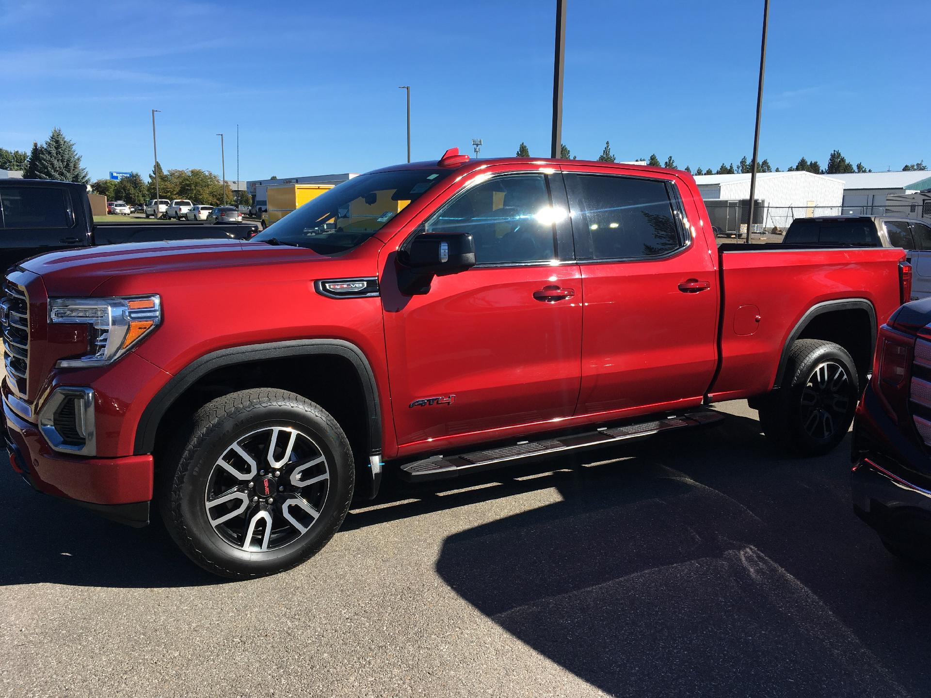 Used 2019 GMC Sierra 1500 AT4 with VIN 3GTP9EEL5KG299584 for sale in Coeur D'alene, ID