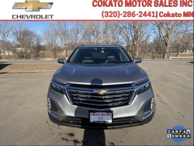 Used 2023 Chevrolet Equinox Premier with VIN 3GNAXXEG5PL195256 for sale in Cokato, Minnesota