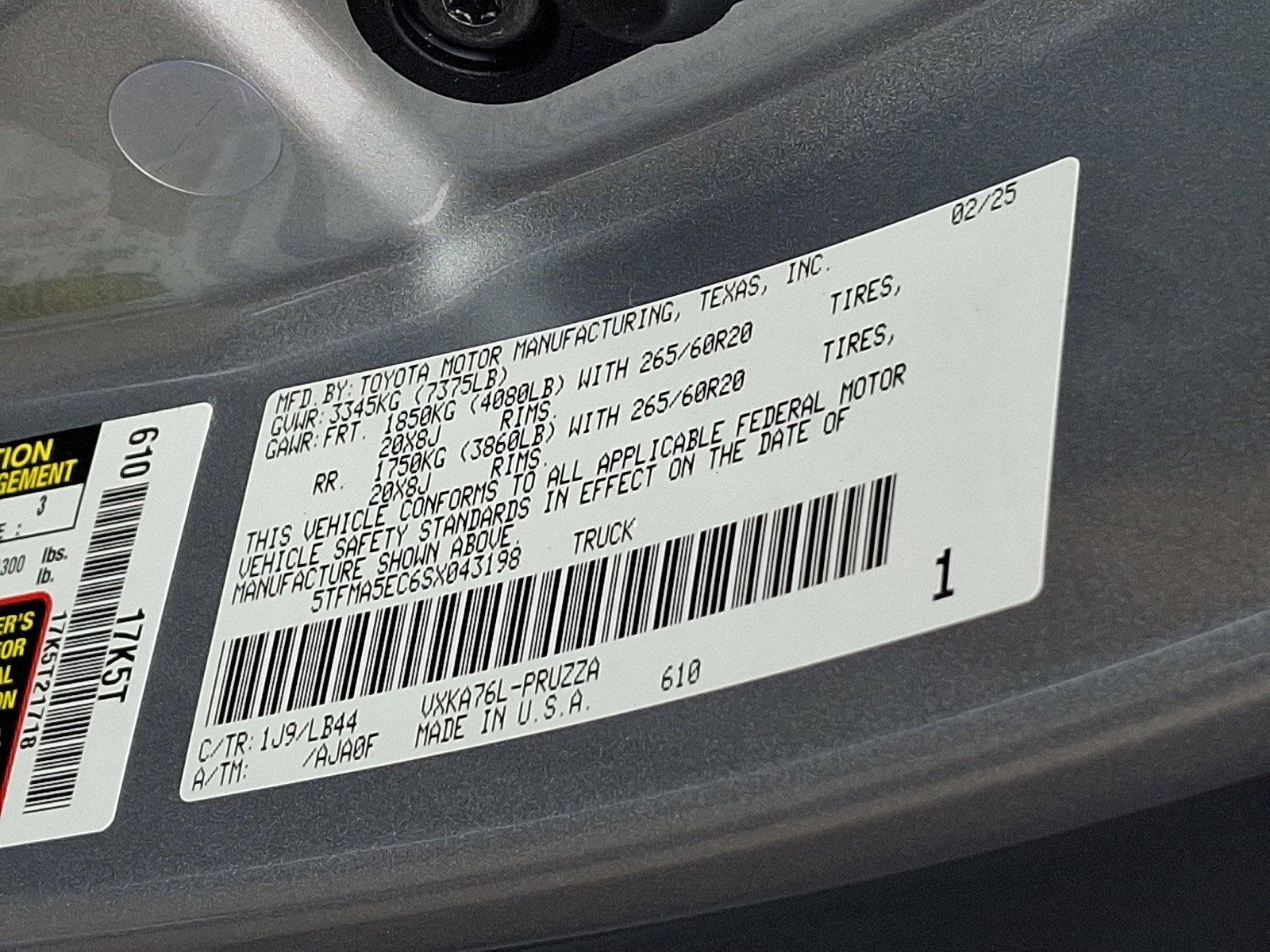 2025 Toyota Tundra 4WD Vehicle Photo in Harrisburg, PA 17111