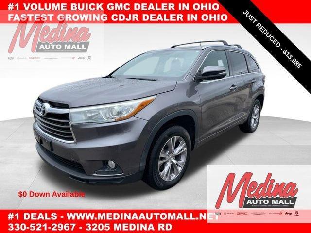 2015 Toyota Highlander Vehicle Photo in MEDINA, OH 44256-9631