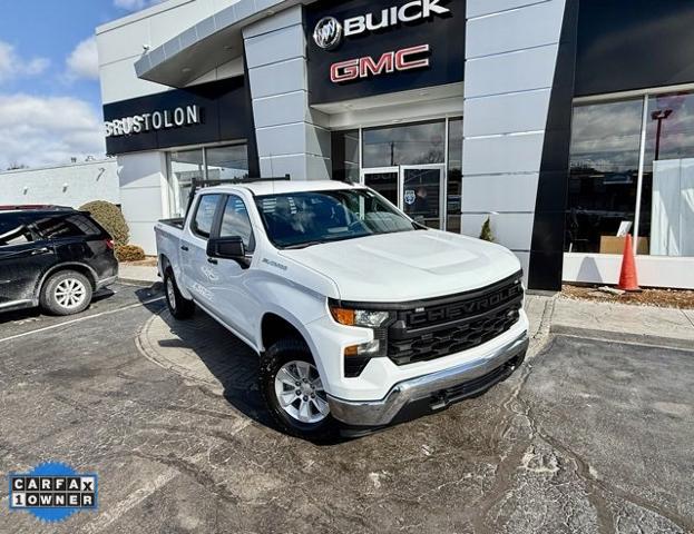 Used 2022 Chevrolet Silverado 1500 Work Truck with VIN 3GCUDAED5NG544892 for sale in Mystic, CT