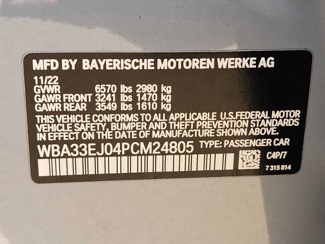 2023 BMW 760i xDrive Vehicle Photo in PLANO, TX 75024