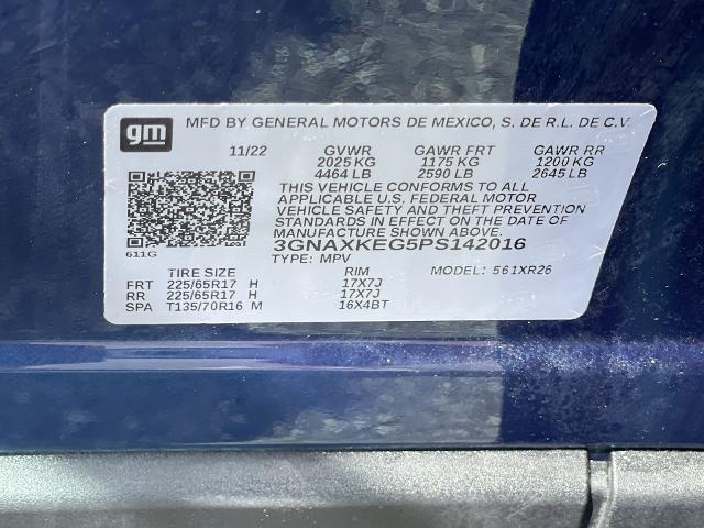 2023 Chevrolet Equinox Vehicle Photo in BENTONVILLE, AR 72712-4322