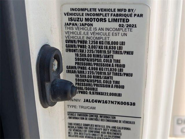 2022 Isuzu NPR XD Vehicle Photo in PASADENA, CA 91107-3803