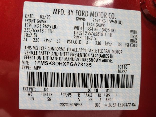 2023 Ford Explorer Vehicle Photo in Oshkosh, WI 54901