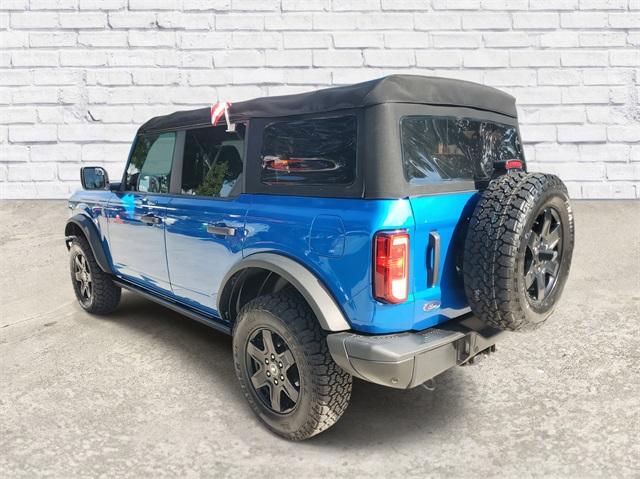 Used 2022 Ford Bronco 4-Door Black Diamond with VIN 1FMEE5BP5NLA79990 for sale in Delray Beach, FL