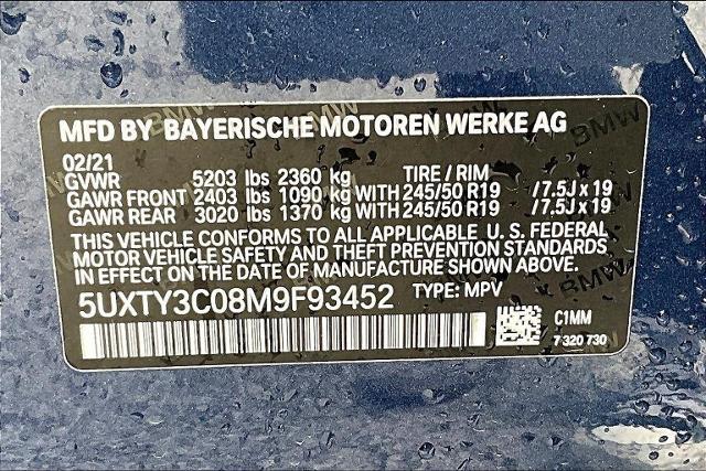 2021 BMW X3 sDrive30i Vehicle Photo in San Antonio, TX 78230