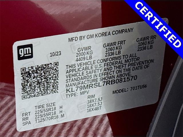 2024 Chevrolet Trailblazer Vehicle Photo in PUYALLUP, WA 98371-4149