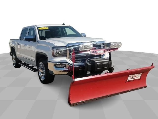 Used 2018 GMC Sierra 1500 SLT with VIN 3GTU2NEC1JG333283 for sale in Quincy, IL