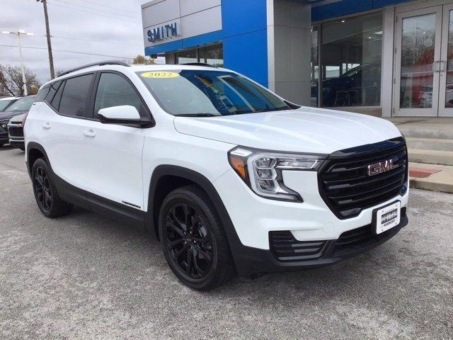 Used 2022 GMC Terrain SLE with VIN 3GKALTEV2NL252218 for sale in Hammond, IN