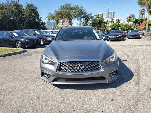 Used 2022 INFINITI Q50 LUXE with VIN JN1EV7BP1NM310798 for sale in Fort Lauderdale, FL