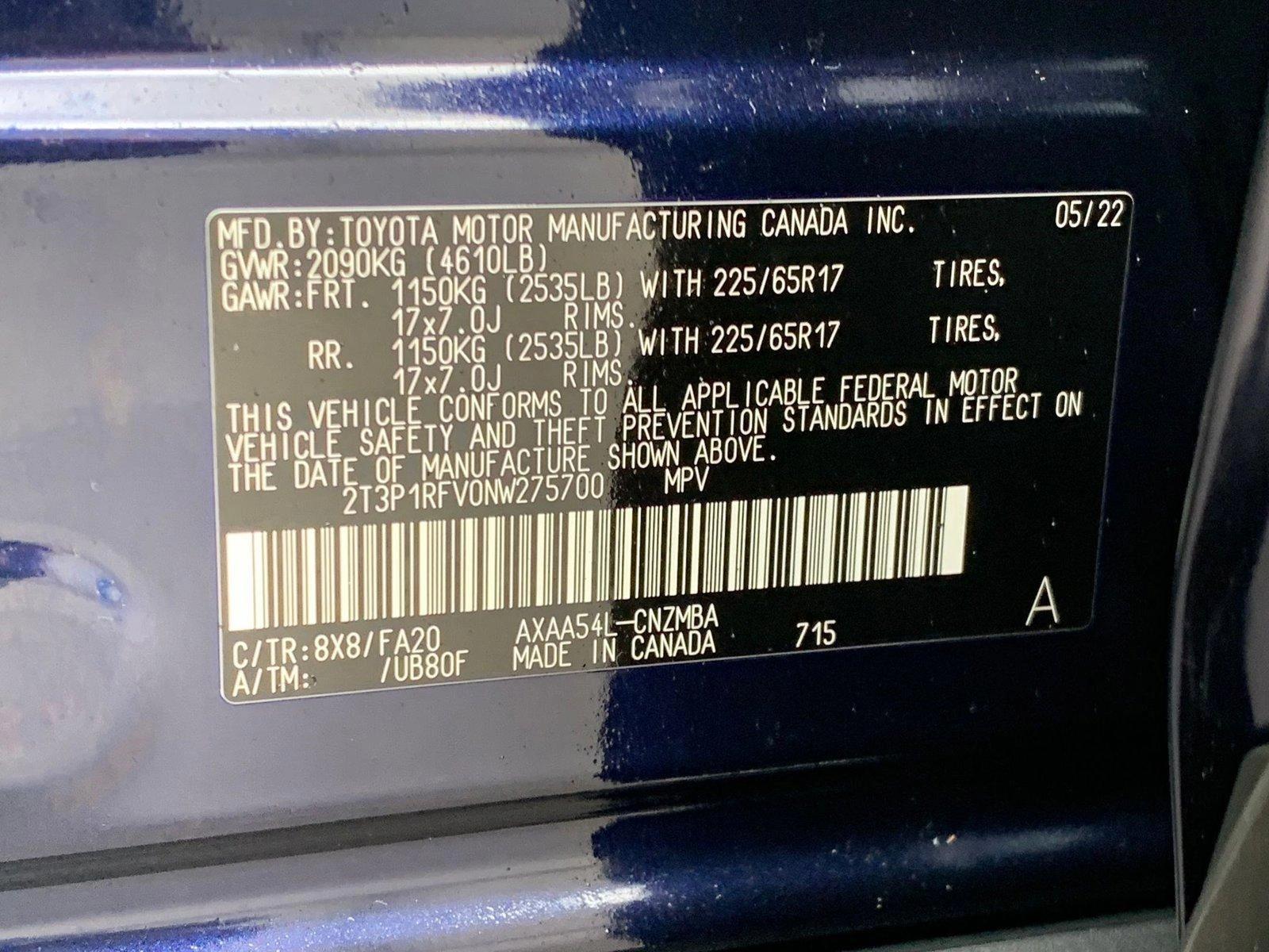2022 Toyota RAV4 Vehicle Photo in Spokane Valley, WA 99212