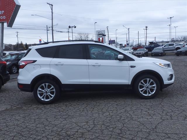 Used 2018 Ford Escape SEL with VIN 1FMCU9HD2JUB87633 for sale in Monroe, MI