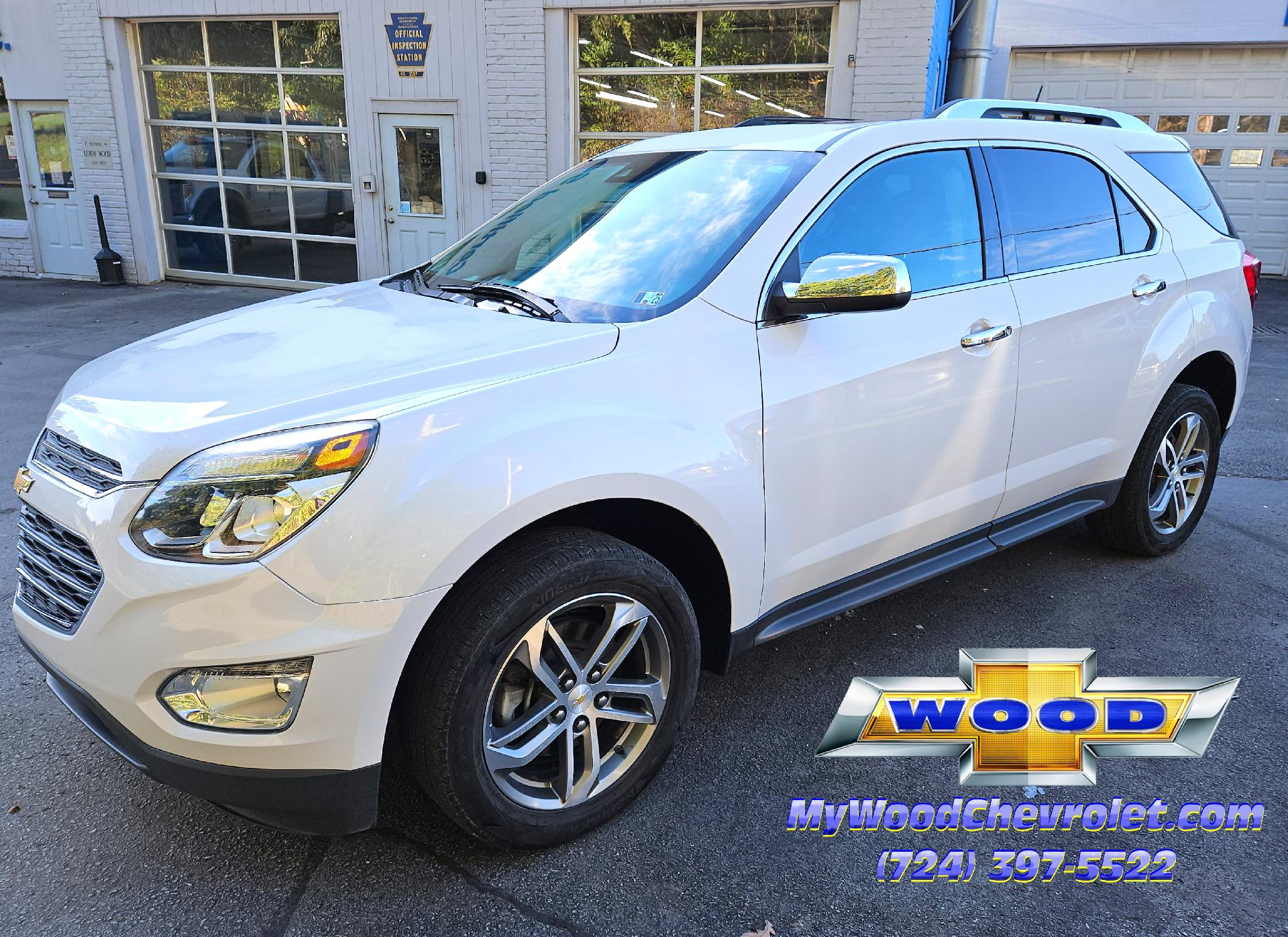 Used 2017 Chevrolet Equinox Premier with VIN 2GNFLGEK2H6297982 for sale in Home, PA