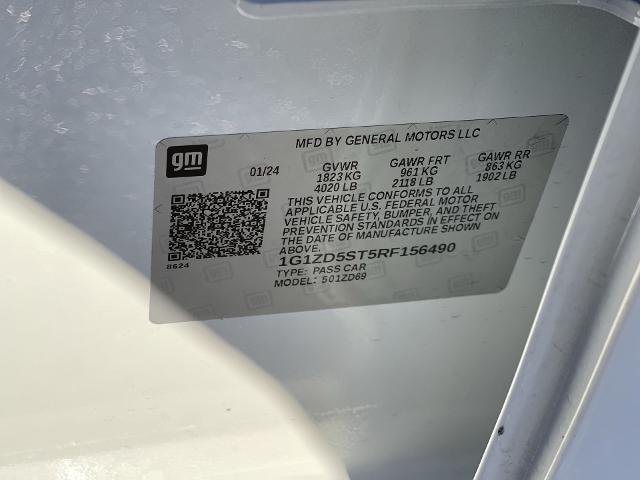 2024 Chevrolet Malibu Vehicle Photo in BENTONVILLE, AR 72712-4322