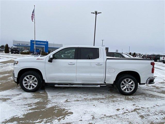 Used 2022 Chevrolet Silverado 1500 Limited LTZ with VIN 1GCUYGETXNZ224496 for sale in Centralia, MO