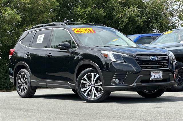 Used 2022 Subaru Forester Limited with VIN JF2SKAPC3NH477752 for sale in Concord, CA