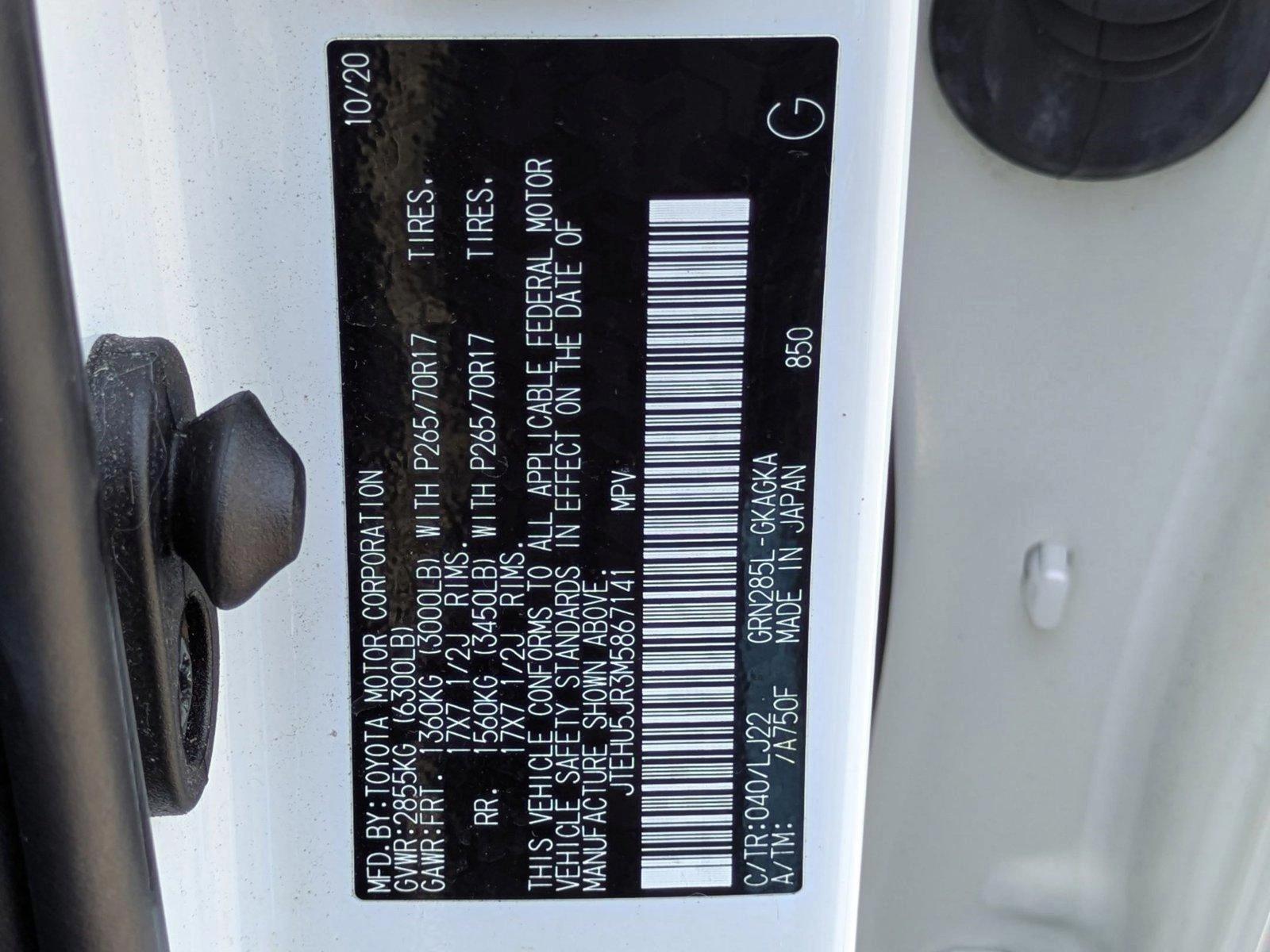 2021 Toyota 4Runner Vehicle Photo in Clearwater, FL 33761