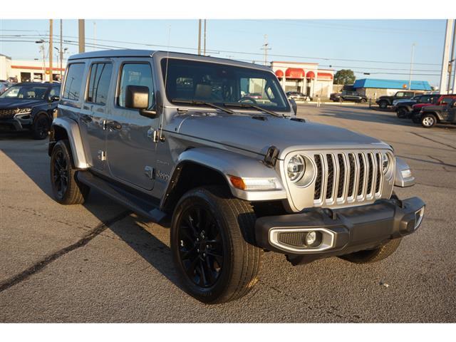 Used 2021 Jeep Wrangler Unlimited Sahara 4XE with VIN 1C4JJXP64MW758785 for sale in Alcoa, TN