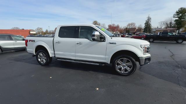 Used 2020 Ford F-150 Lariat with VIN 1FTEW1E46LFA78631 for sale in Eaton, OH