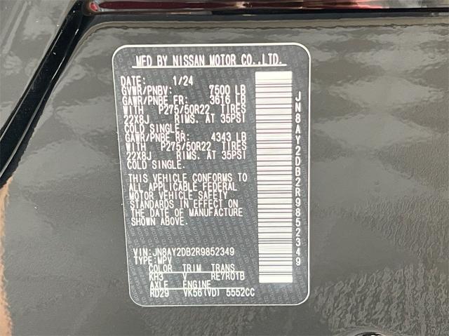 2024 Nissan Armada Vehicle Photo in Tulsa, OK 74129