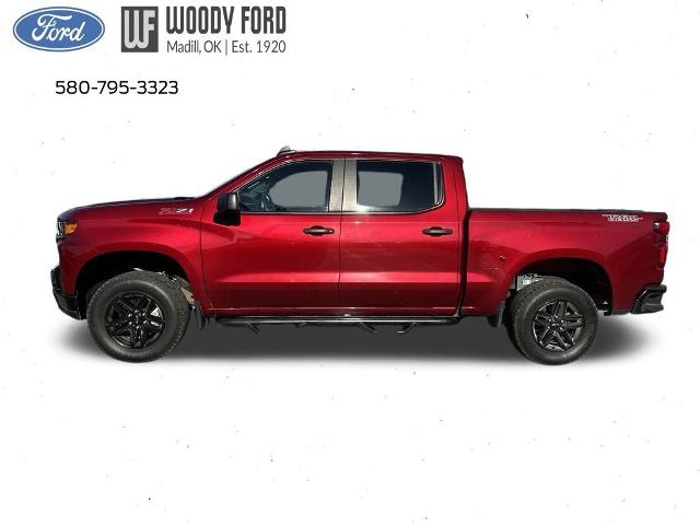 Used 2021 Chevrolet Silverado 1500 Custom with VIN 1GCPYCEF4MZ387157 for sale in Madill, OK