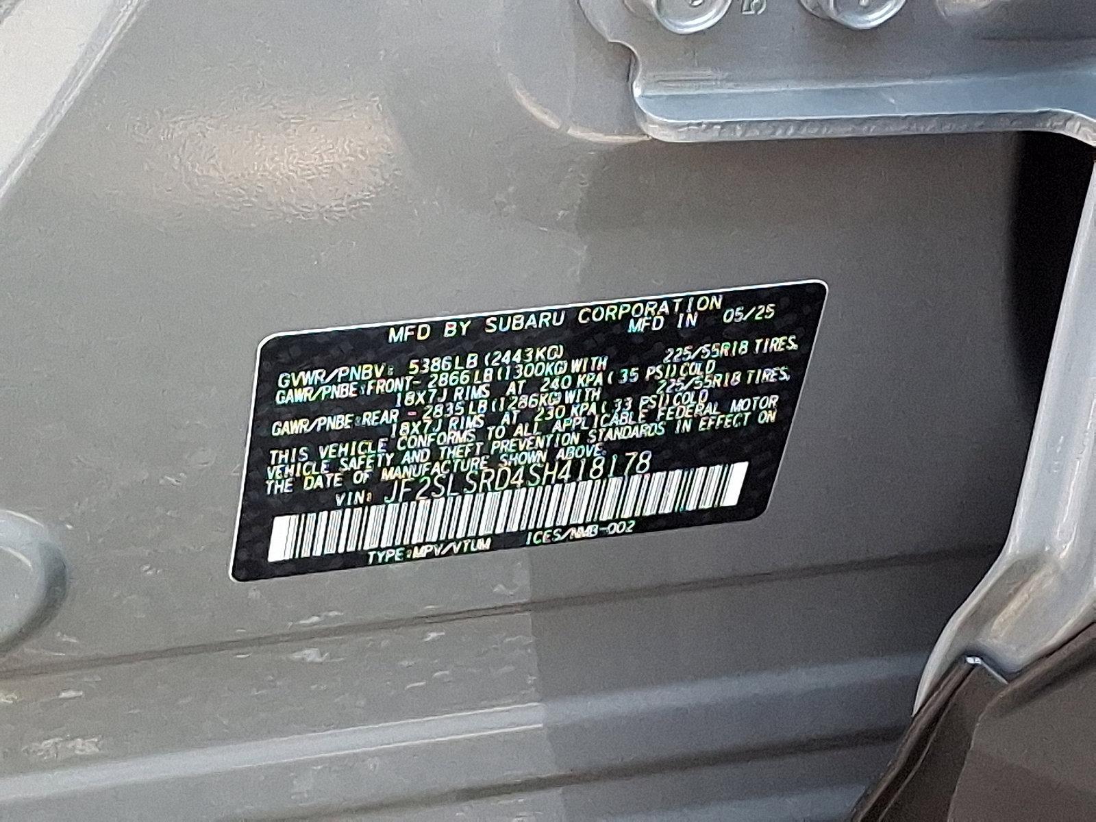2025 Subaru Forester Vehicle Photo in Harrisburg, PA 17111
